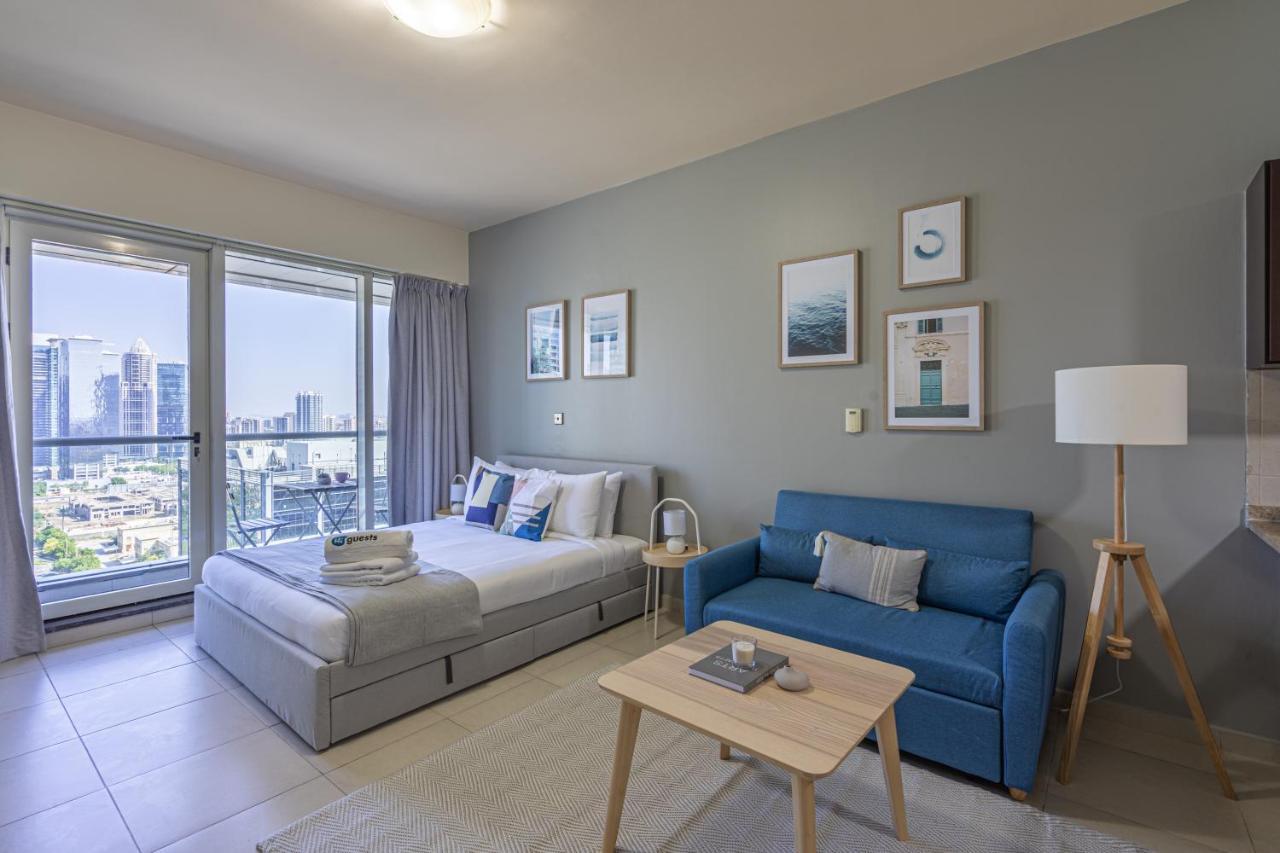 Higuests - Modern Studio With Incredible City Skyline View 두바이 외부 사진