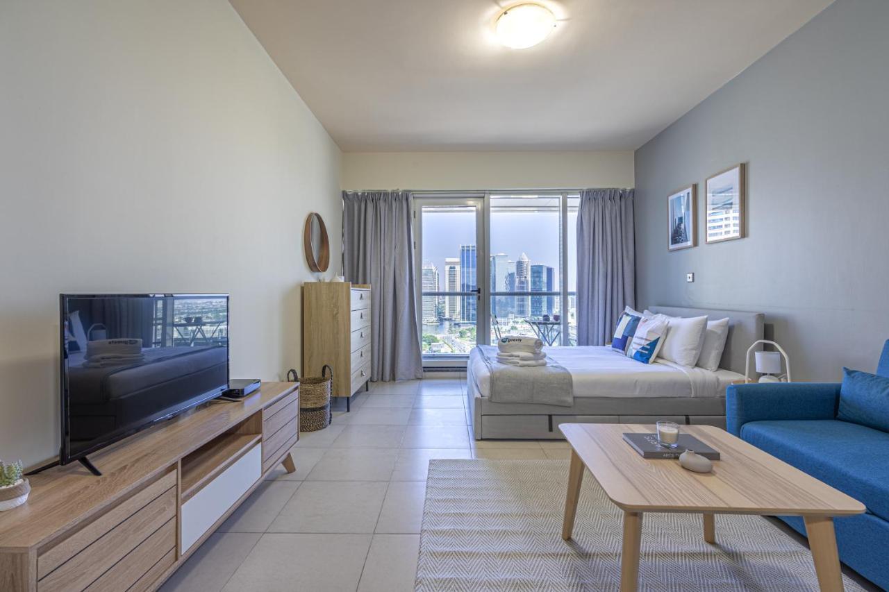 Higuests - Modern Studio With Incredible City Skyline View 두바이 외부 사진