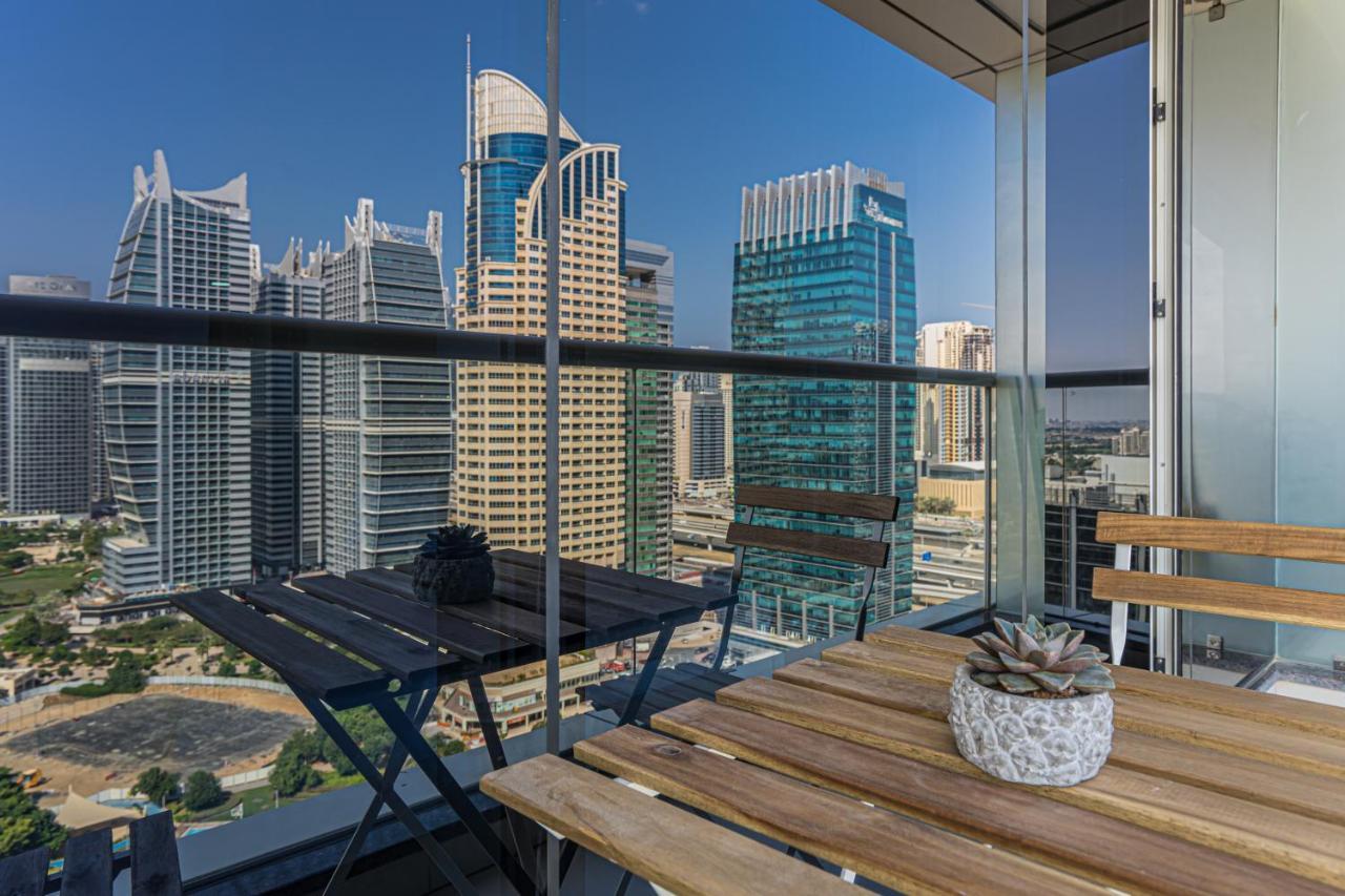 Higuests - Modern Studio With Incredible City Skyline View 두바이 외부 사진