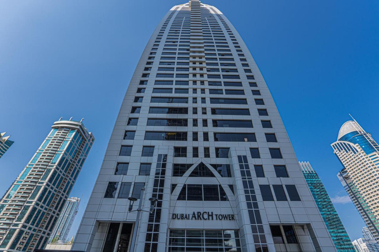 Higuests - Modern Studio With Incredible City Skyline View 두바이 외부 사진