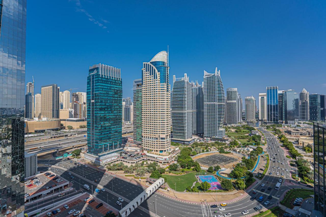 Higuests - Modern Studio With Incredible City Skyline View 두바이 외부 사진
